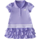 adidas Girl's Polo Dress - Light Purple (FZ9609)