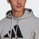Adidas Essentials Hoodie - Medium Grey Heather/Black