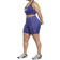 Reebok Women Workout Ready Poly Shorts (Plus Size) - Bold Purple