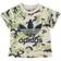 adidas Infant Camo Tee - Orbit Grey/Magic Lime/Shadow Navy (HE6924)