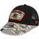 New Era Men's Miami Dolphins 2021 Salute To Service Trucker 9FORTY Snapback Adjustable Hat - Black/Camo