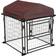 Trixie Deluxe Outdoor Dog Kennel with Cover S 76.2x91.44