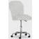 Linon Armless Office Chair 9"