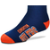 For Bare Feet Edmonton Oilers 4-Stripe Deuce Quarter-Length Socks Youth