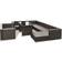 vidaXL 41878 Loungeset, 1 Bord inkl. 3 Soffor