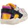 Nike Huarache Run TD - Light Bone/University Gold/Black/Lethal Pink