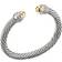 David Yurman Cable Classics Bracelet - Silver/Gold/Diamonds