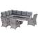 OutSunny 861-054V70 Outdoor Lounge Set, 1 Table incl. 4 Chairs & 2 Sofas