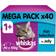 Whiskas 1+ Fish Selection in Jelly 40x100g