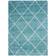 Nourison Brisbane BRI03 Turquoise 96x120"