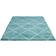 Nourison Brisbane BRI03 Turquoise 96x120"