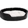 vidaXL Plush and Faux Leather Dog Bed