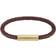 HUGO BOSS Braided Bracelet - Gold/Brown