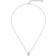 HUGO BOSS Lyssa Necklace - Silver/Transparent