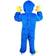 Poppy Playtime Kids Huggy Wuggy Plush Anime Game Cosplay Monster Horror Jumpsuit Costume Blue