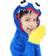 Poppy Playtime Kids Huggy Wuggy Plush Anime Game Cosplay Monster Horror Jumpsuit Costume Blue
