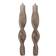 Broste Copenhagen Twist Stearinlys 23cm 2stk