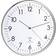 TFA Dostmann 1344707 Silver Reloj de pared 33cm