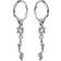 Maanesten Como Earring - Silver/Transparent