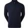 FootJoy Mens Wool Blend 1/2 Zip Lined Golf Pullover - Navy