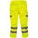 Yoko Hi Vis Polycotton Cargo Trousers With Knee Pad Pockets