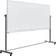 Luxor Steel Double Sided Dry Erase Whiteboard 96x40"