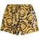 Versace Barocco Print Logo Swim Short - Nero Oro