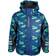 Bagheera Kid's ll Rain Fleece Jacket - Navy/Turquoise (87143-14)