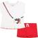 Tommy Hilfiger Girl's Logo Top & Shorts Set 2-pcs - Bright White