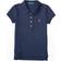 Polo Ralph Lauren Girl's Stretch Cotton Mesh Polo Shirt - Refined Navy