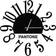 Homemania Pantone Black/White Wall Clock 40cm