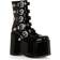 Ellie Shoes 5" Chunky Platform - Black