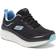 Skechers D'lux W - Black/Light Blue