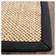 Safavieh Natural Fiber Natural, Black 108x144"