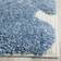 Safavieh Florida Shag Area Blue 160.02x99.06cm
