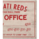 Open Road Brands Cincinnati Reds 10" x 17" Ticket Office Wood Sign