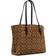 Coach Mollie Tote In Signature Canvas - Gold/Khaki/Black