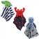 Hudson Animal Face Security Blanket 3-pack Sea Creatures