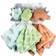 Hudson Animal Face Security Blanket 3-pack Dino