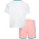 Nike Kid's Jordan T-Shirt and Shorts Set - Bleached Coral (35B558-A6P)