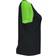 Joma T-shirt Short Sleeve Woman Academy IV - Black/Fluorescent Green