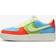 Nike Air Force 1 LV8 Next Nature GS - University Blue/Vivid Green/Team Orange/Citron