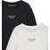 Calvin Klein Newborn Bodysuit 2-pack - Black/Bright White (IN0IN00013)