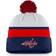 Fanatics Washington Capitals Authentic Pro Draft Cuffed Knit Hat with Pom Beanie Sr