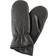 Pieces Nellie Leather Mittens - Black