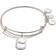 Alex And Ani Friend/United By Soul/let The Good Times Roll Charm Bangle Bracelet - Silver