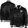 Starter Men's Miami Dolphins Locker Room Satin Varsity Full Snap Jacket