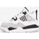 Nike Air Jordan 4 Retro TD Military Black White Infant