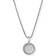 David Yurman Initial Charm Necklace - White Gold/Diamonds