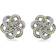 Lagos Love Knot Omega Clip Stud Earrings - Gold/Silver